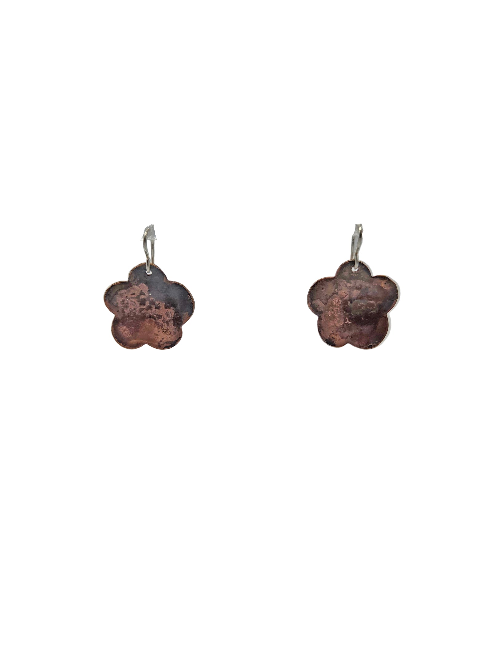 Flower-shaped earrings