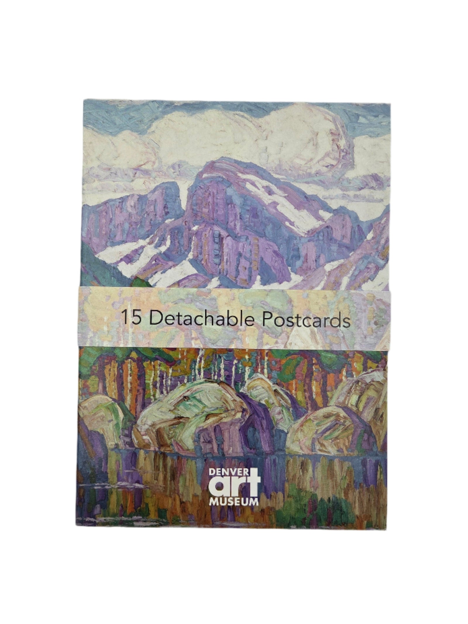 Pack of detachable postcards with A Mountain Symphony cover