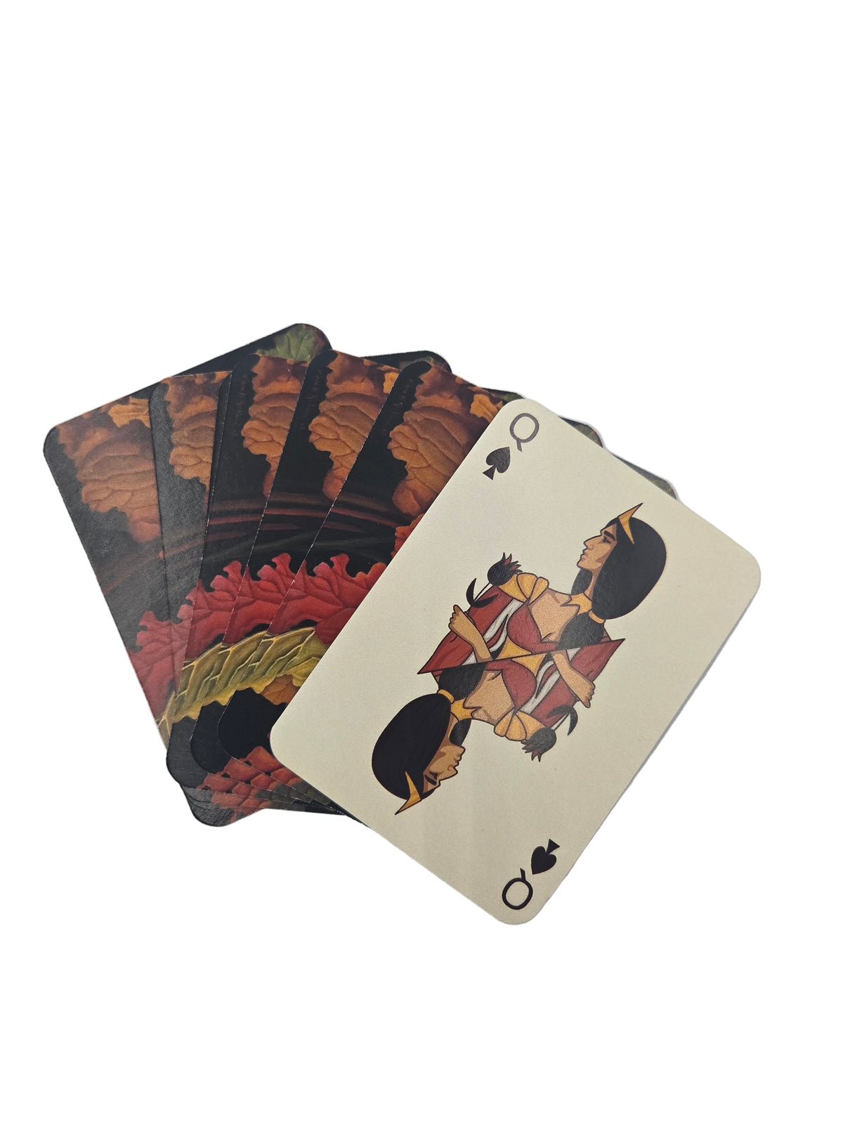 Vance Kirkland Rhubarb Playing Cards