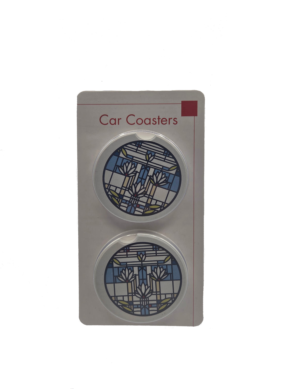 Frank Lloyd Wright Car Coasters (Set of 2)