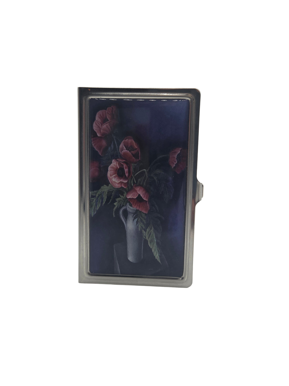 Poppies- Business Card Case