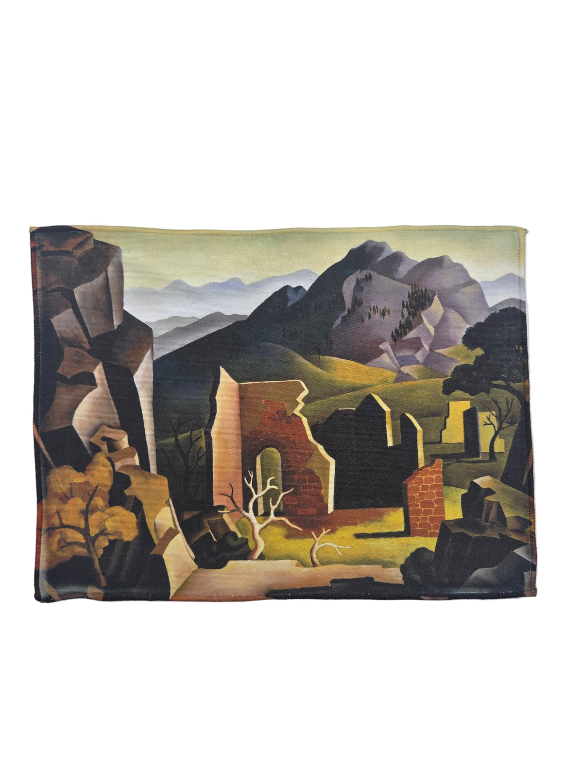 Ruins of Central City Microfiber Cloth