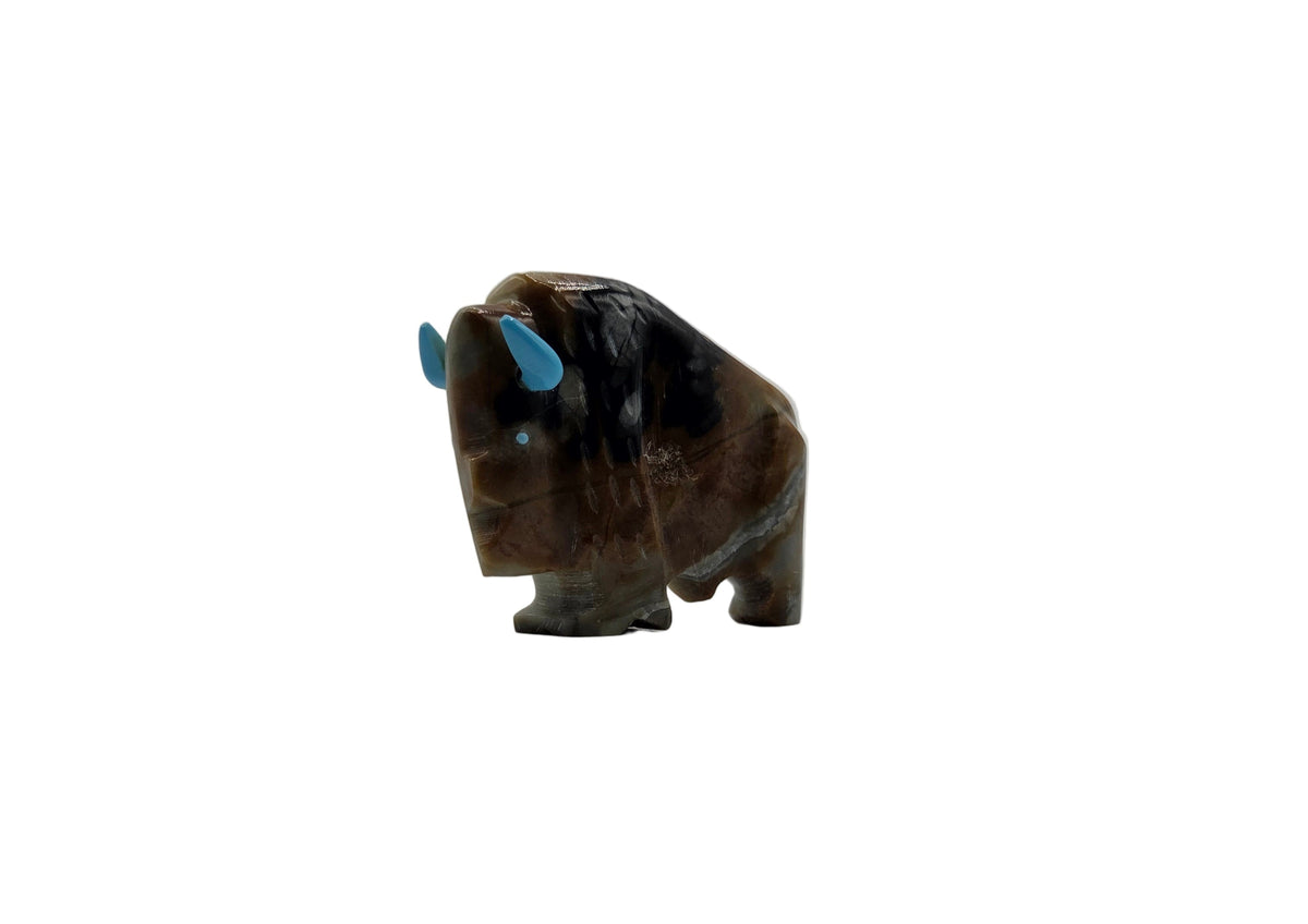 Picasso Marble Buffalo by Todd Etsate