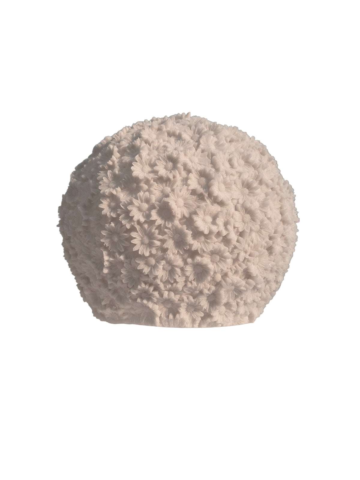 Small Sandstone Daisy Ball Lamp