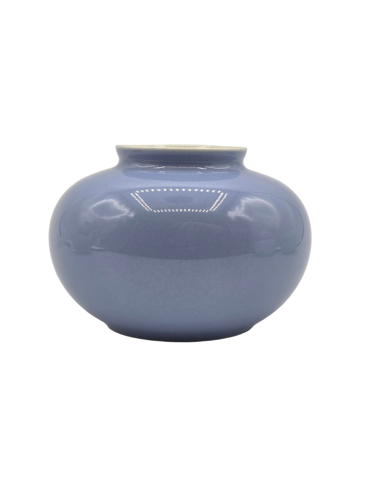 Glossy Porcelain Mini Apple Vase