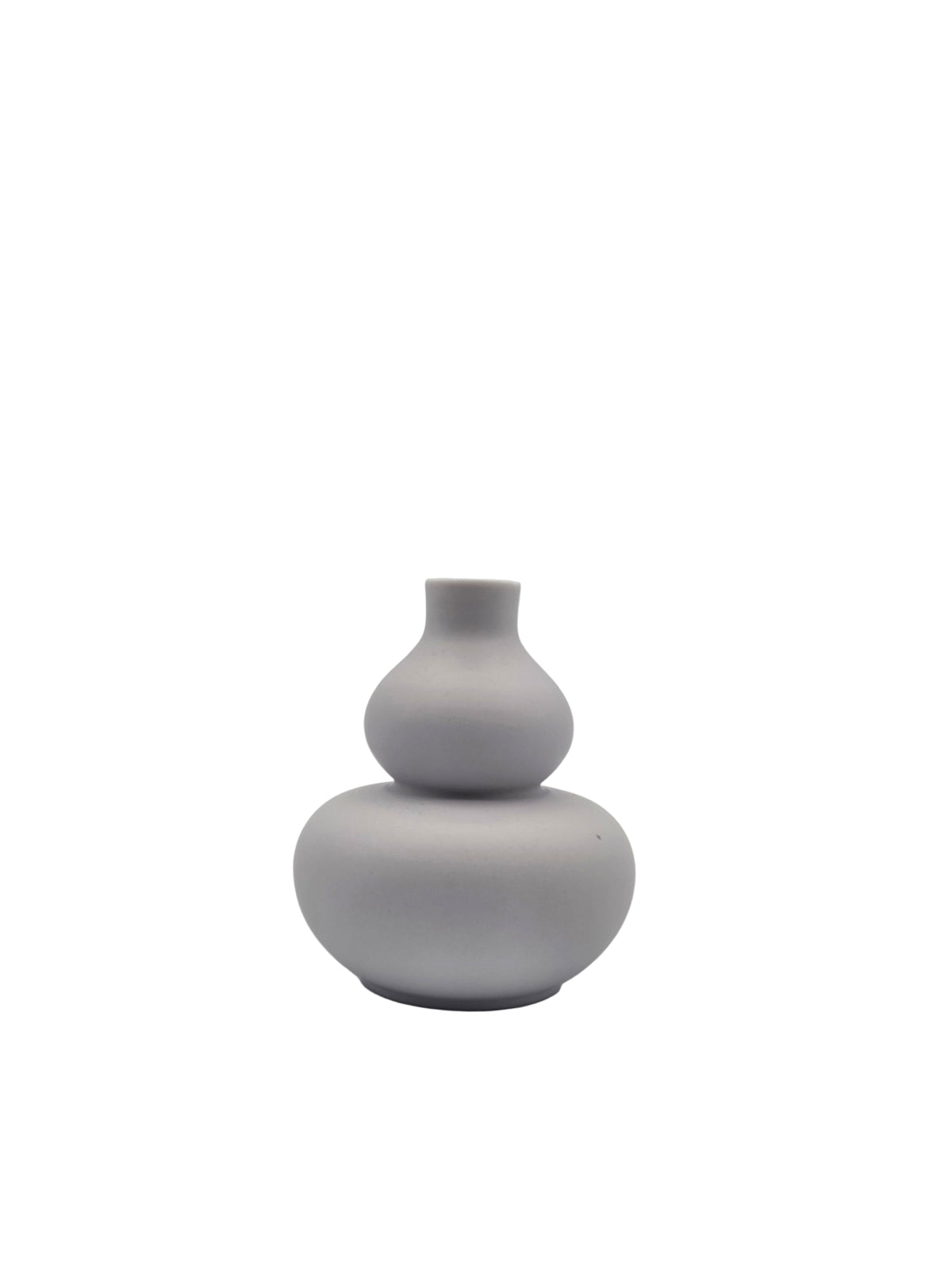 Matte Porcelain Mini Double Gourd Vase