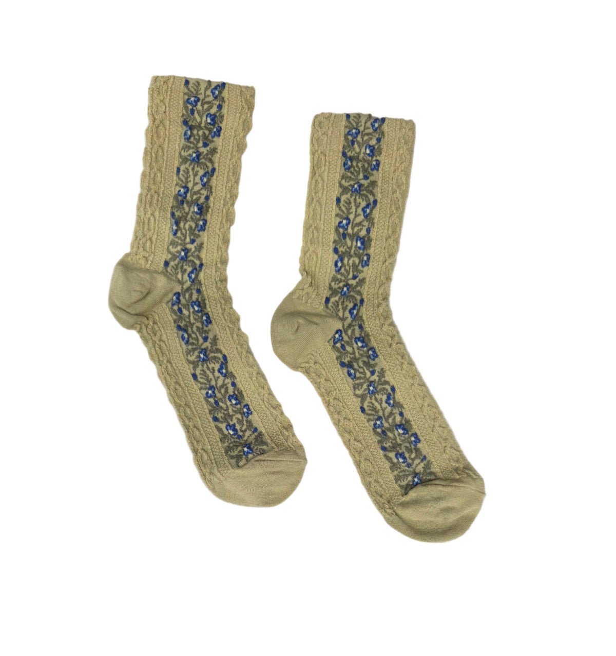 Women&#39;s Floral Cotton Socks