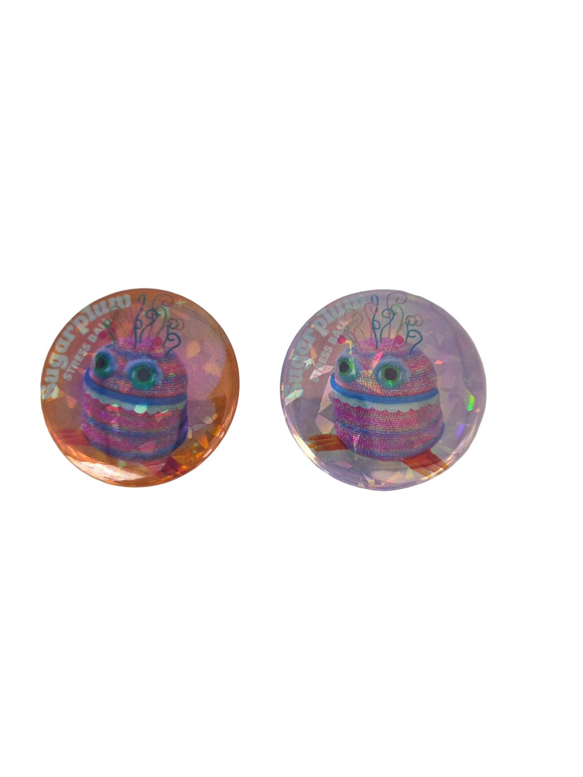 Sugar Plum Stress Ball Pin