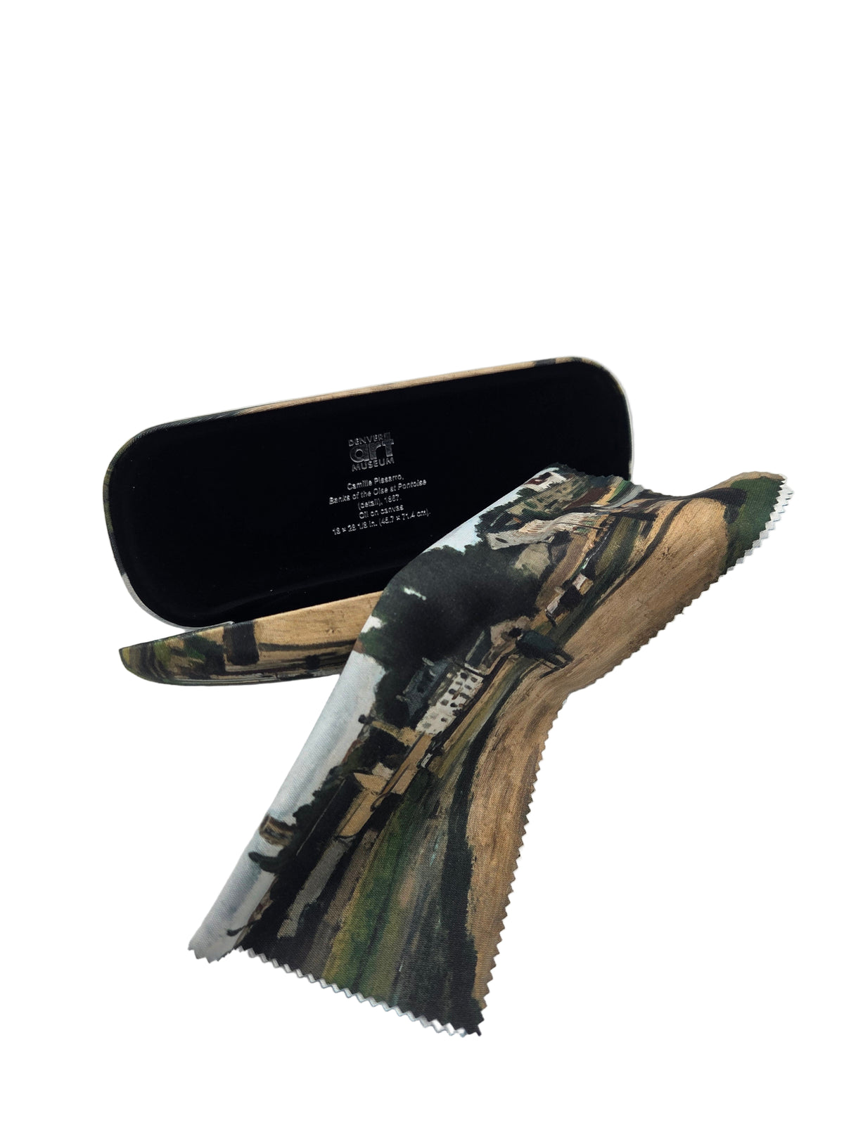 Banks of the Oise at Pontoise Pissarro Eyeglass Case
