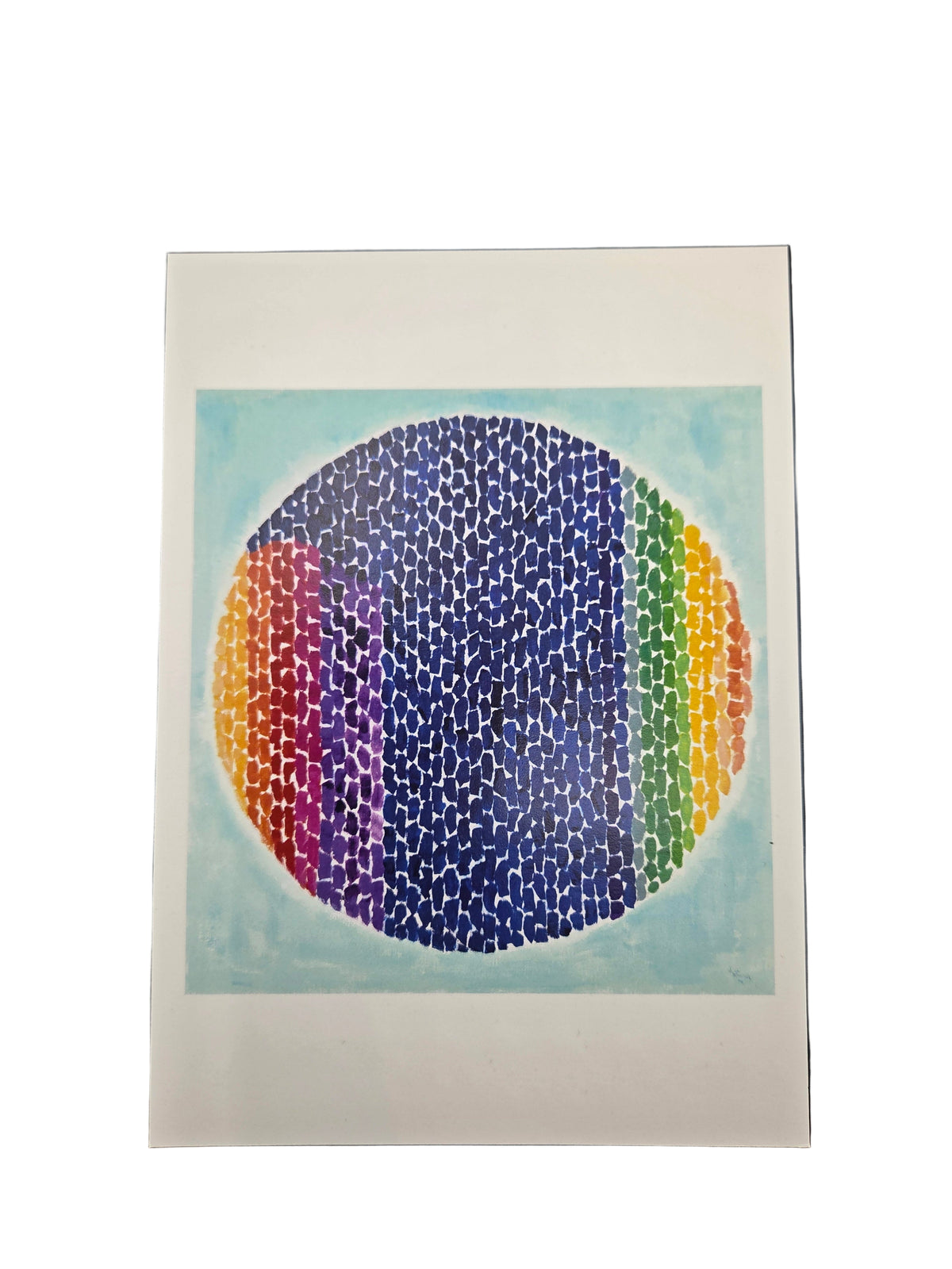 Alma Thomas: Snoopy-Early Sun Display on Earth Postcard