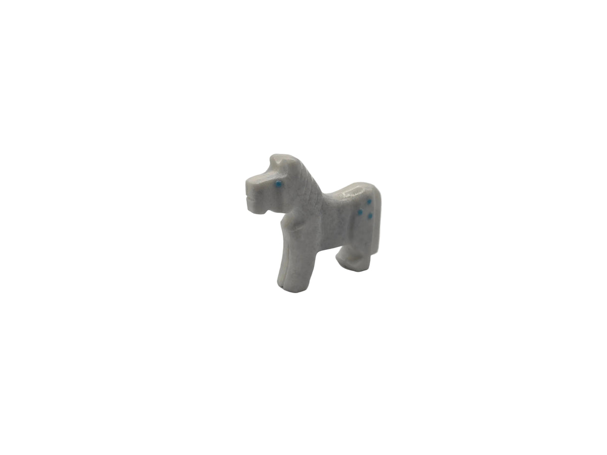 White Marble Horse by Todd Etsate