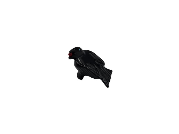 Black Marble Raven by Calvert Bowannie - The Shops at the Denver Art Museum