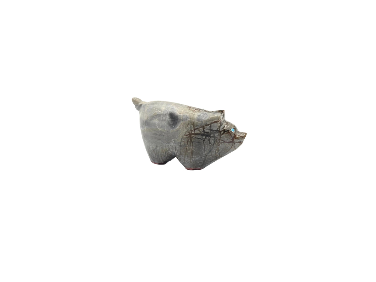 Picasso Marble Pig by Delvin Leekya