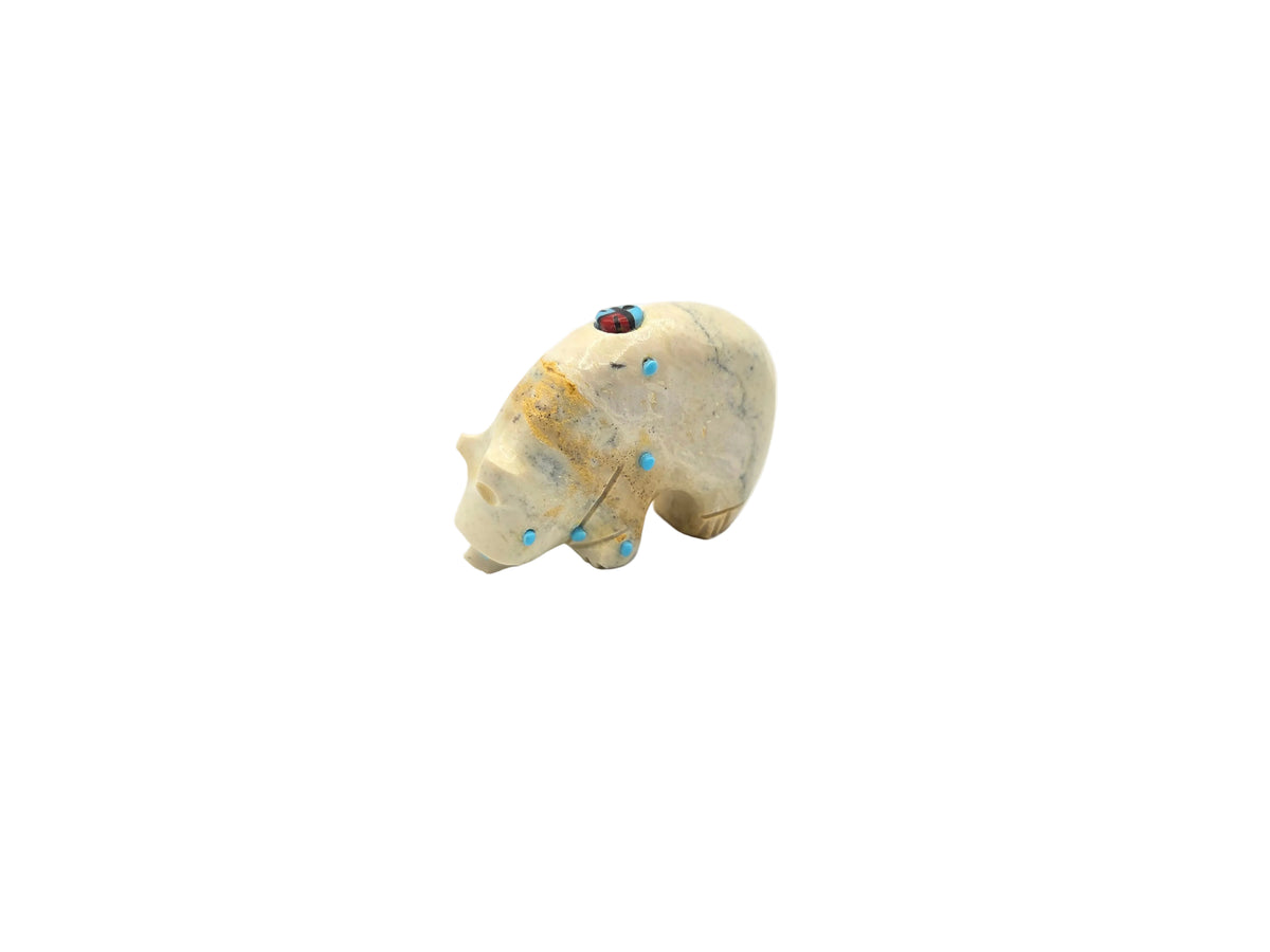 Fish Rock Serpentine Bear by Danette Laate