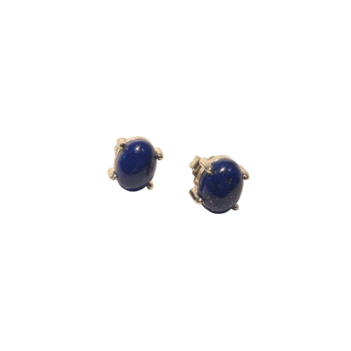 Lapis Lazuli Stud Earrings