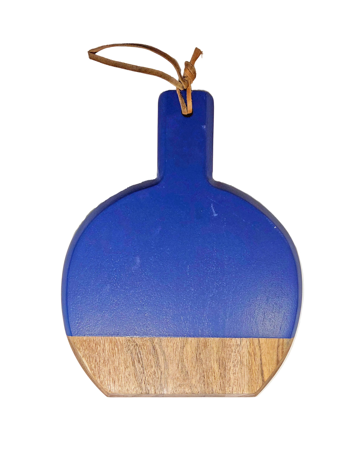 Acacia Bevel Board in Blue | 8" X 9.75" X .6"