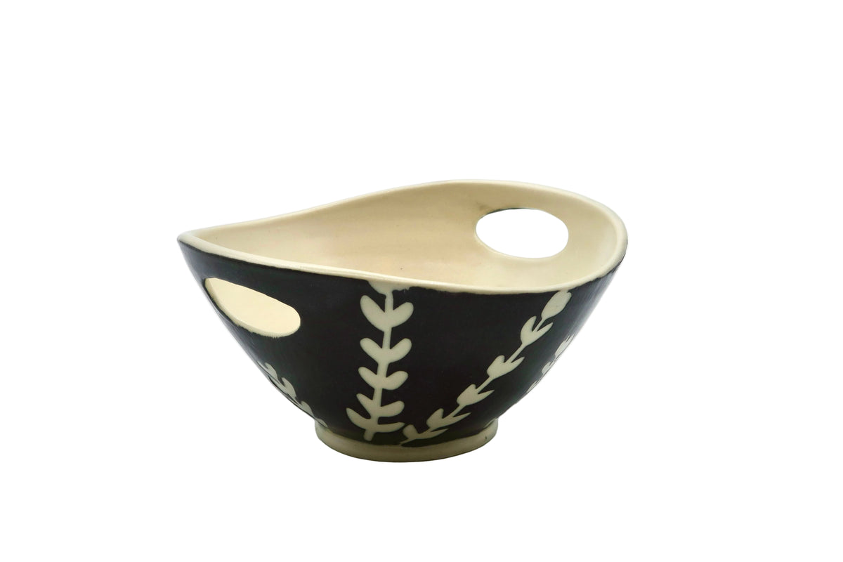 Sprout Handled Small Serving Bowl