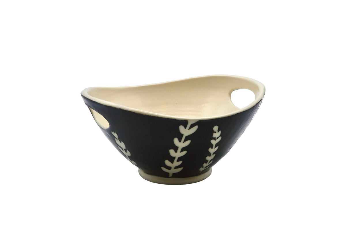 Sprout Handled Small Serving Bowl