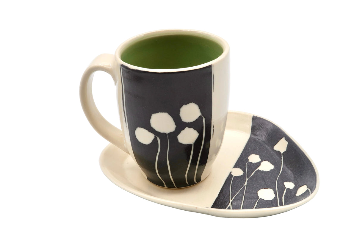 Snack Plate Small - Poppy