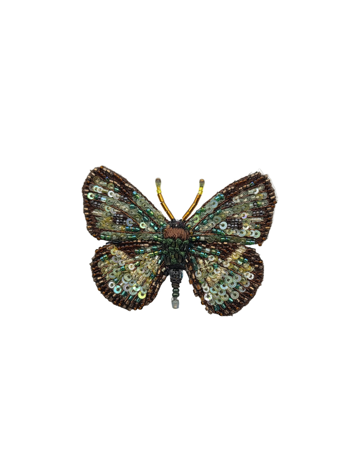 Four Spot Sailor Butterfly Brooch Pin