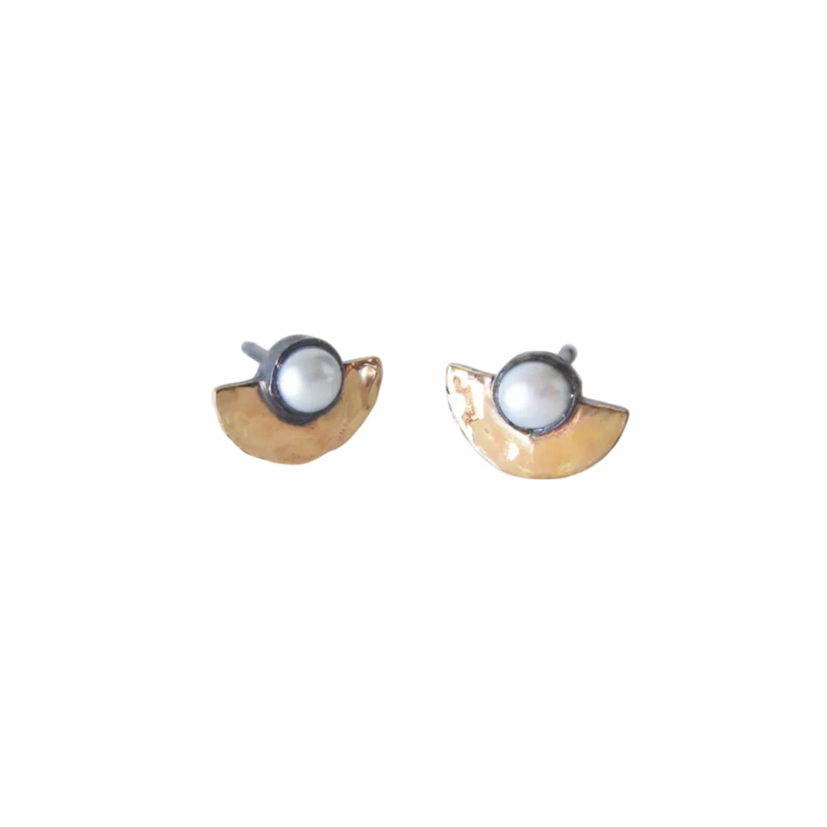 Pearl Halo Studs