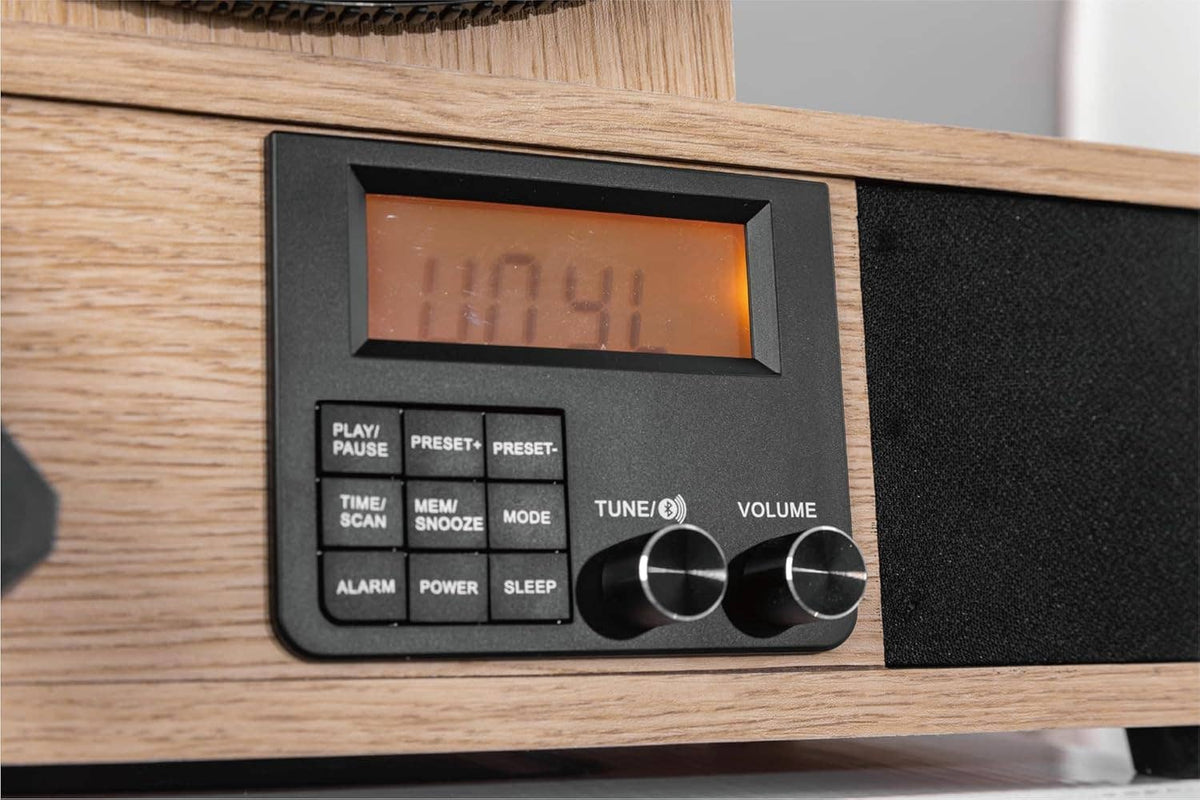 Fuse Wrap Vertical Record Player with Bluetooth