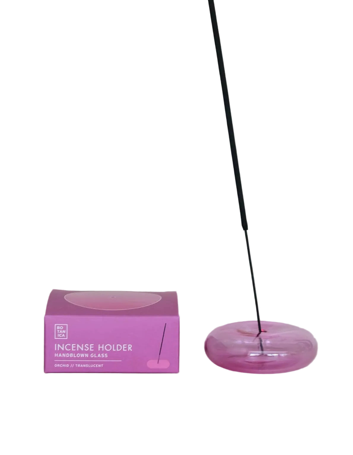 Glass Bubble Incense Holder