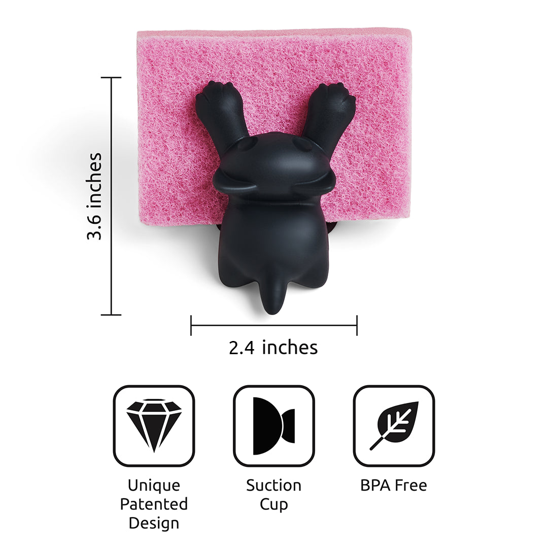 Scrubby Cat Sponge Holder for Kitchen Sink