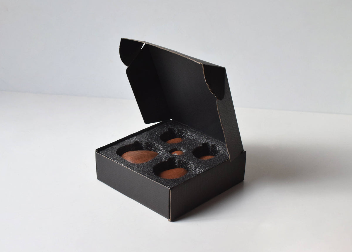 Sapele Wood Balance Stones