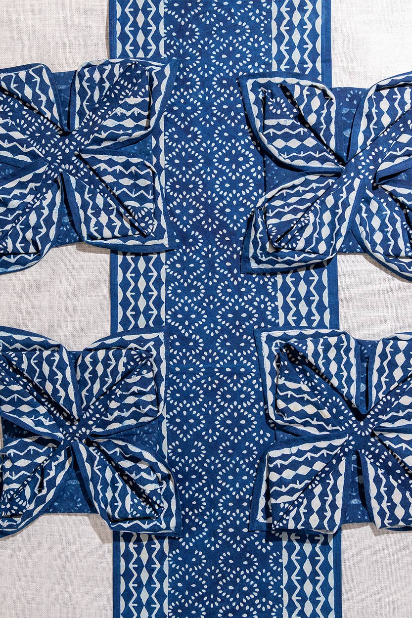 Indigo Table Runner