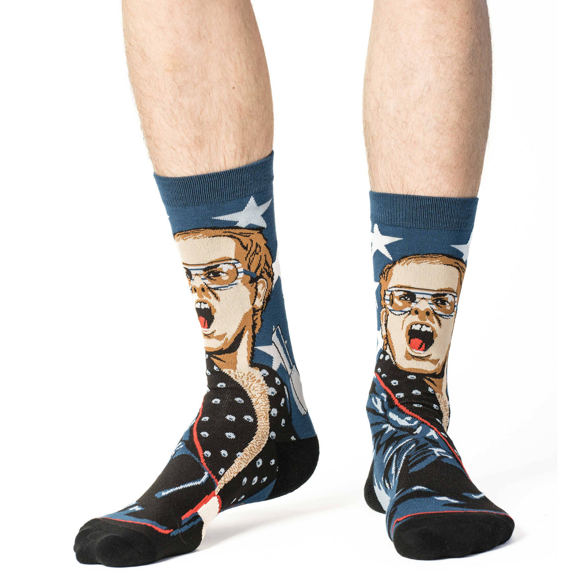Elton John Playing Piano Socks