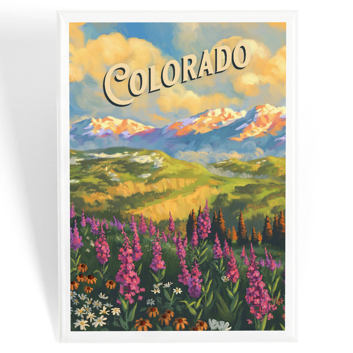 Colorado Oil Painting Magnet