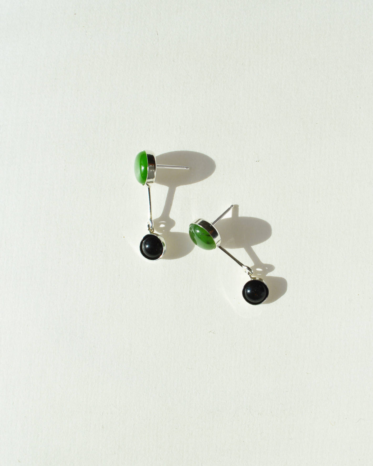 Jade Onyx Dangles