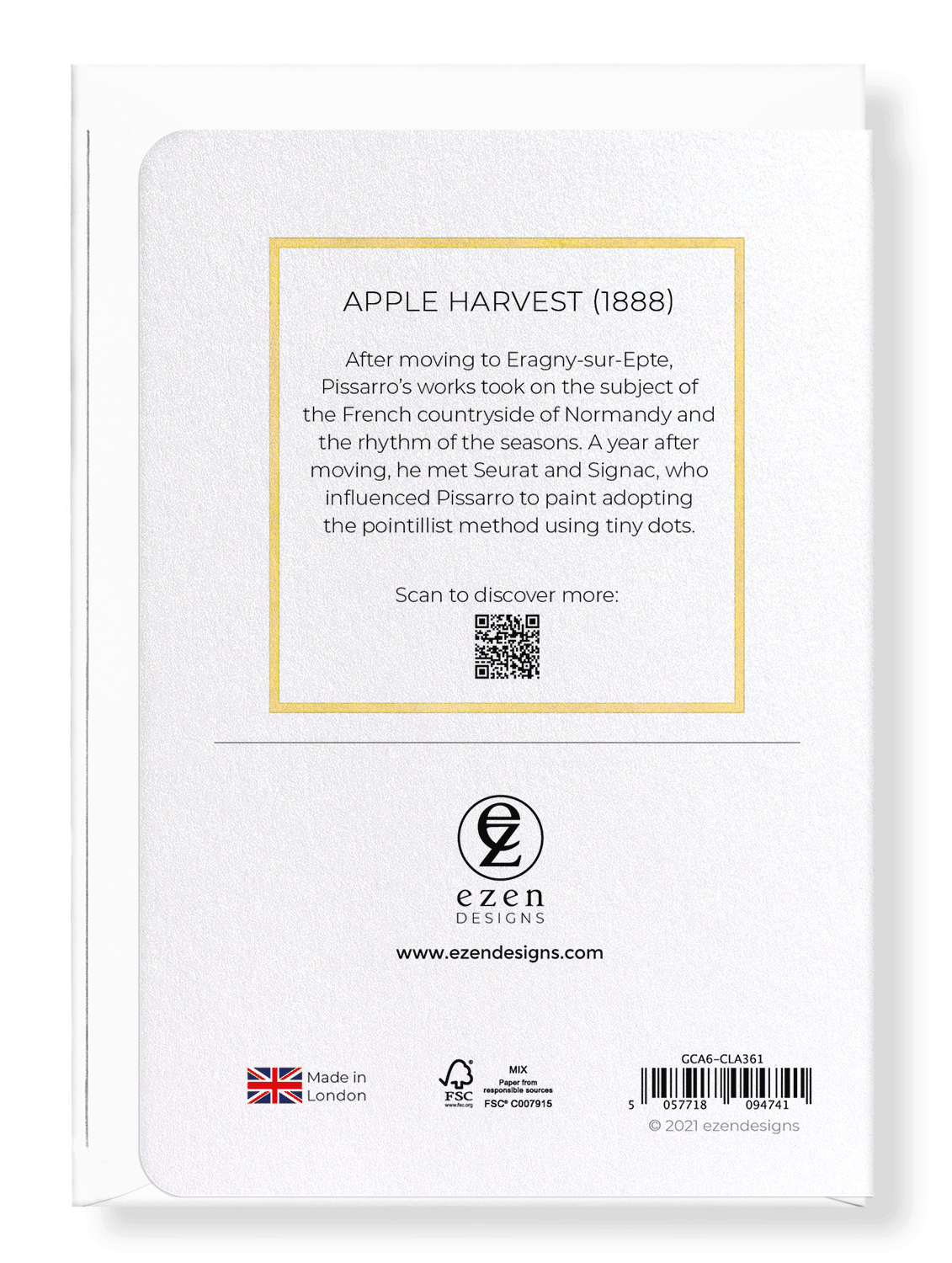 Apple Harvest (1888): Individual Card