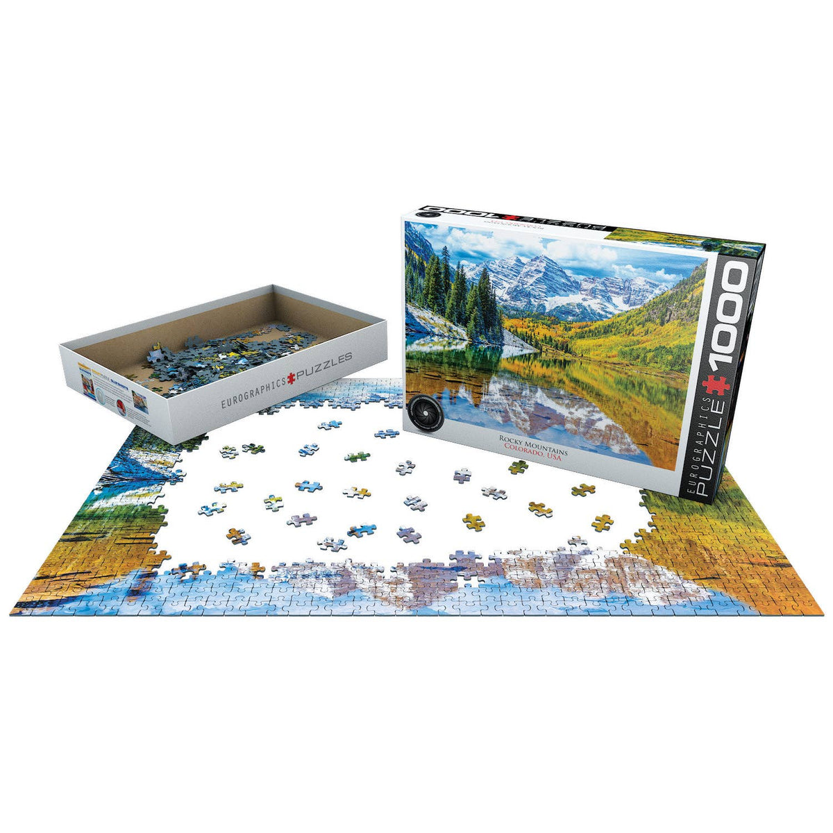 Rocky Mountains, Colorado. 1000 Piece Puzzle