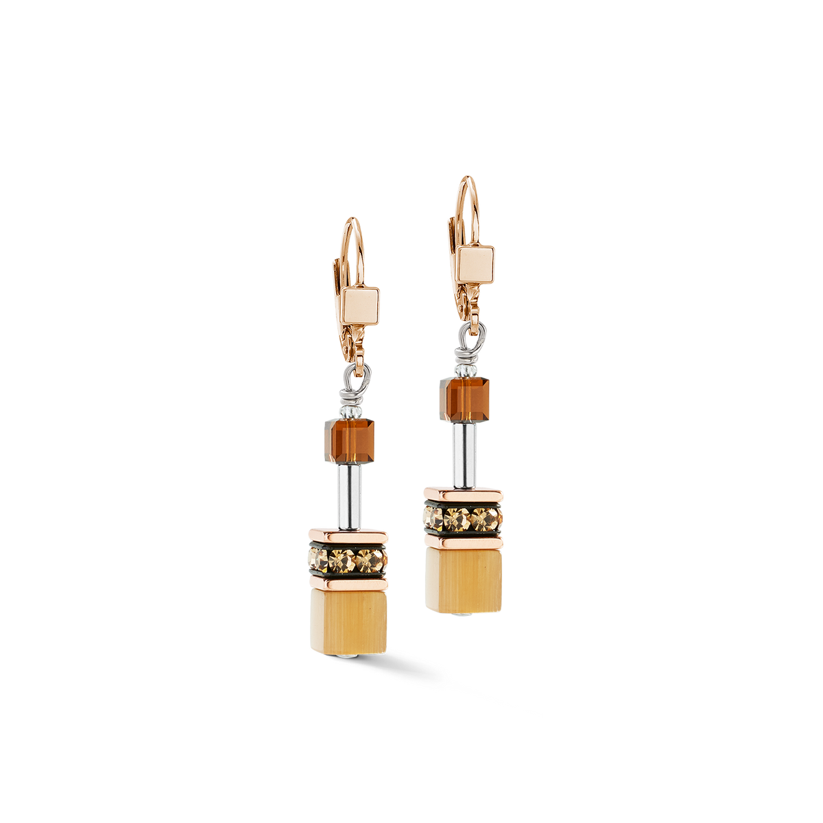 Mocha Mousse Large Earrings