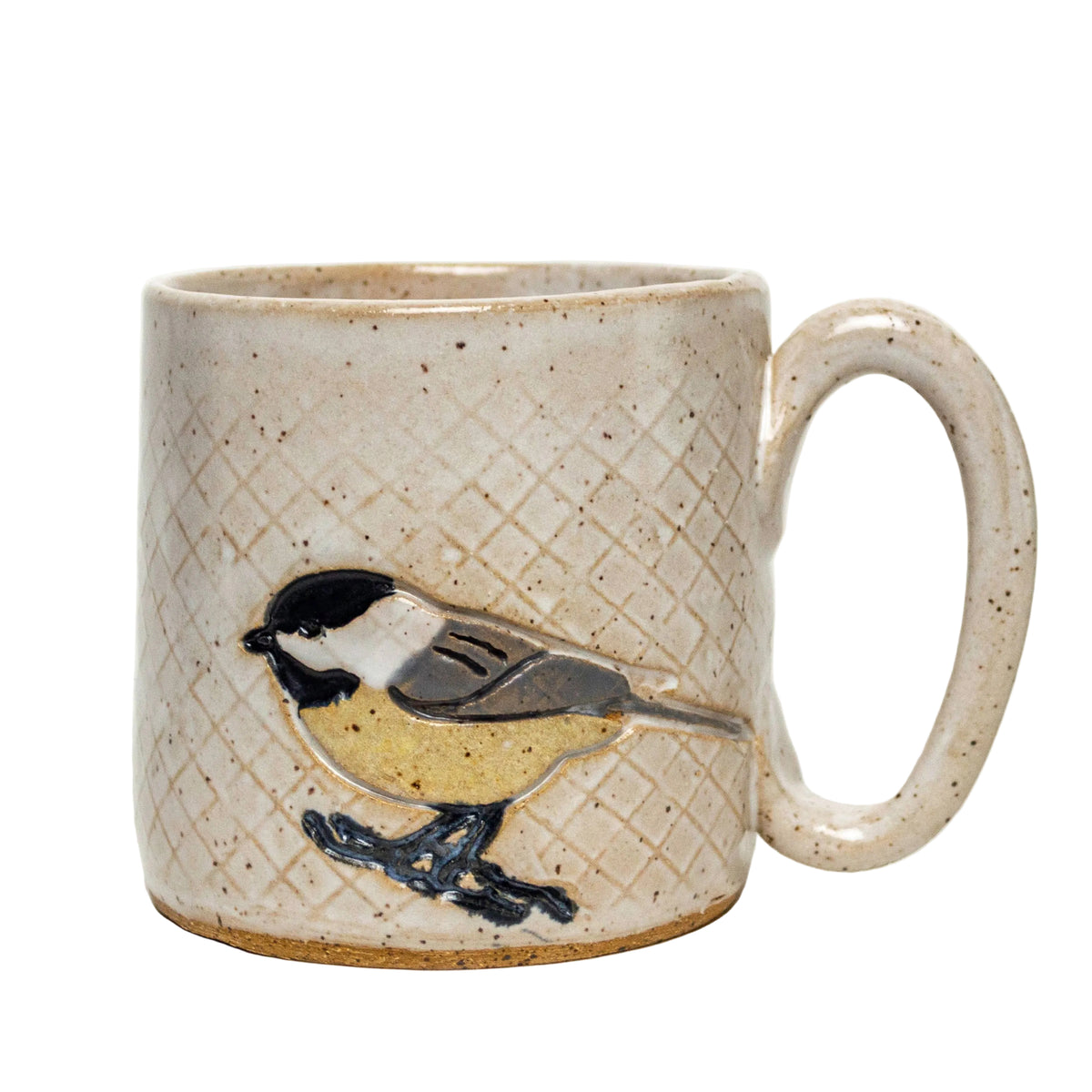 Chickadee Stoneware Mug
