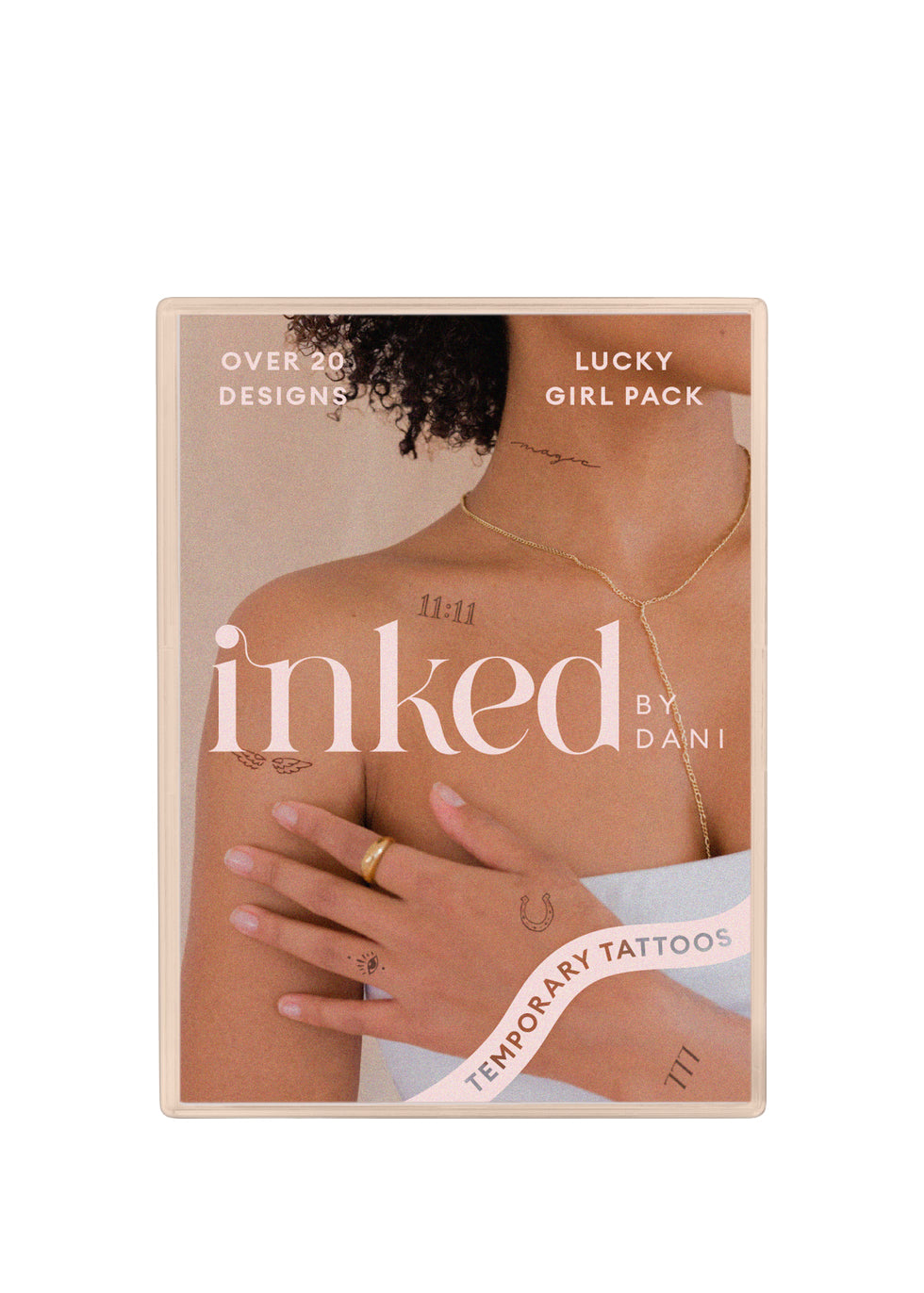 Lucky Girl Temporary Tattoo Pack