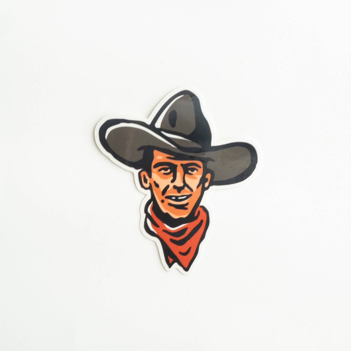 Old West Cowboy Vinyl Sticker Three Pack
