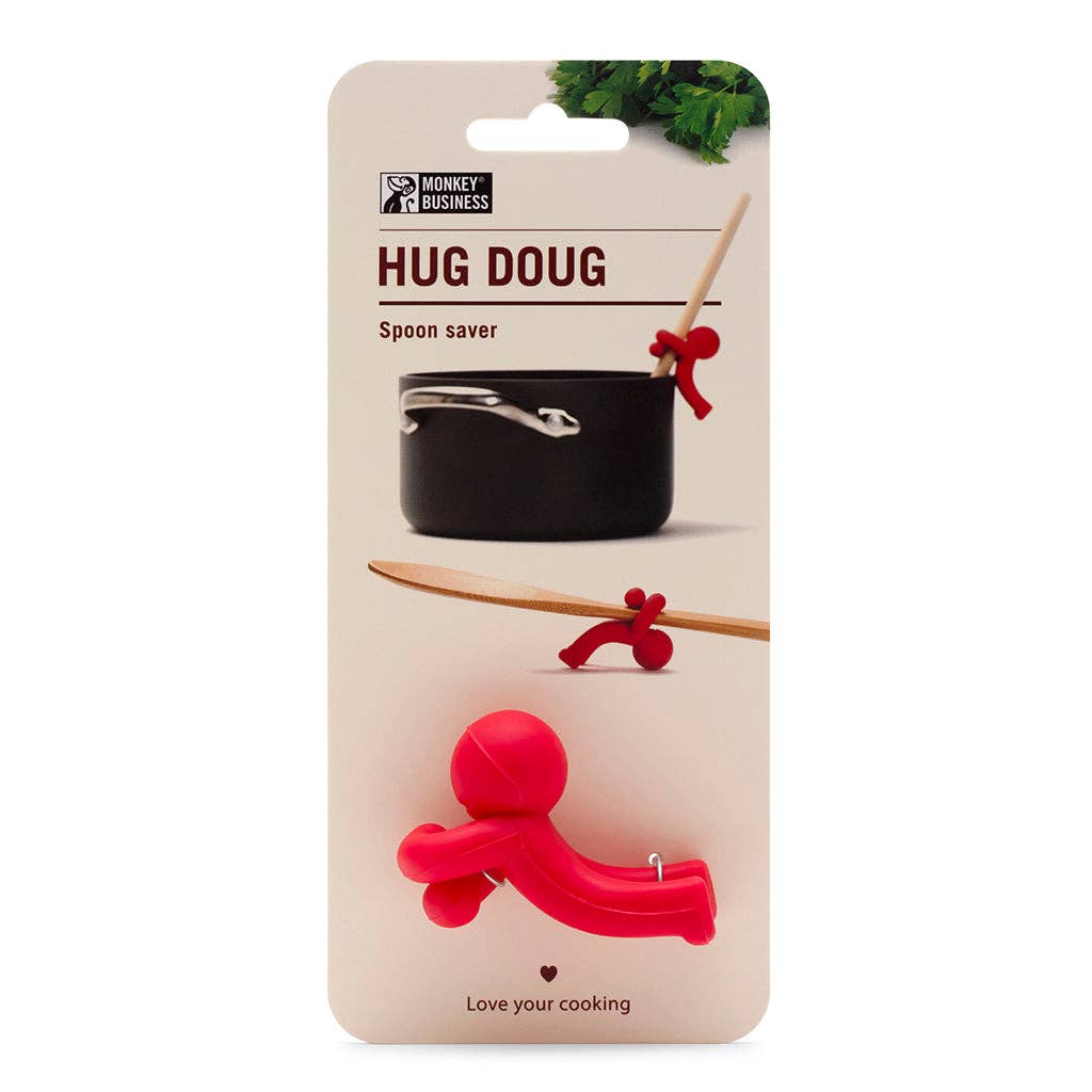 Spoon Saver & Steam Releaser Silicone Figurine | Hug Doug
