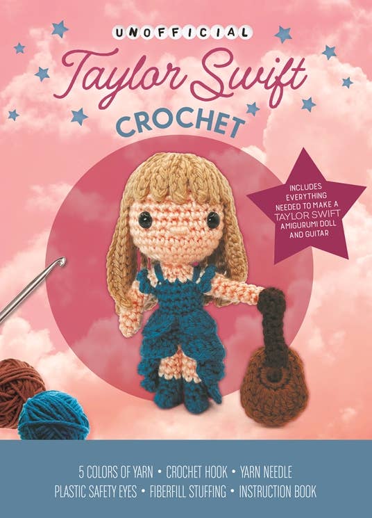 Unofficial Taylor Swift Book And Crochet Kit