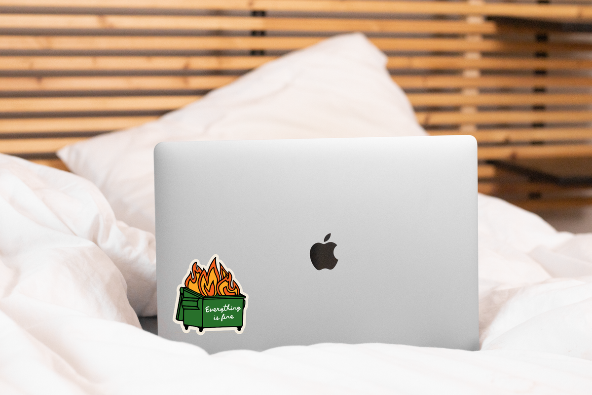 Everything is Fine Sticker