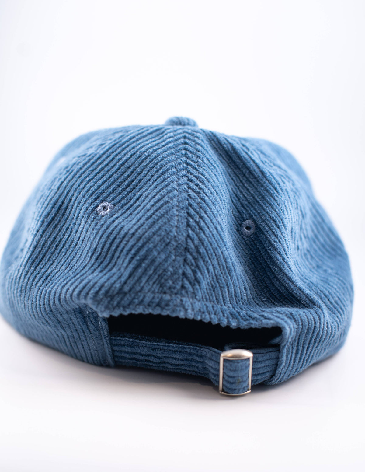 Skiing is Easy Corduroy Blue Hat