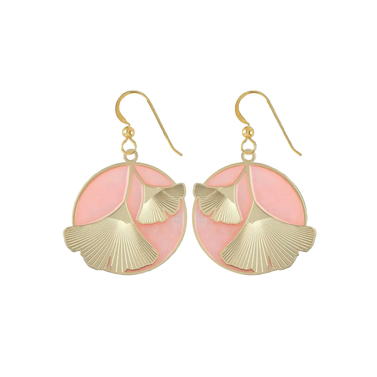 Ginkgo Translucent Earrings