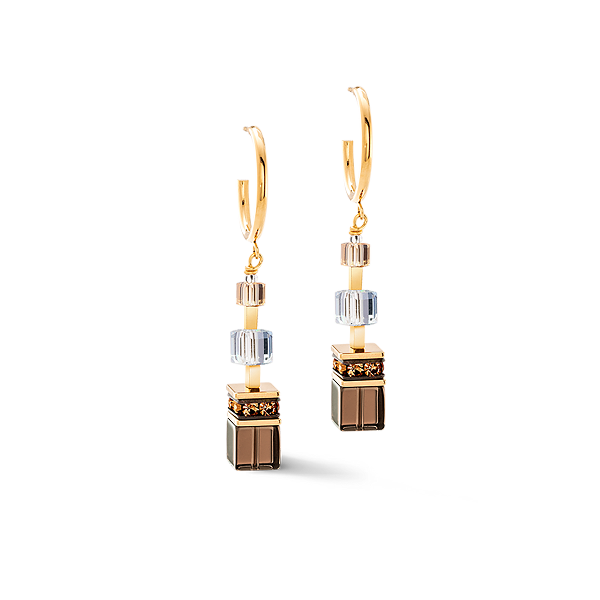 Precious Statement earring golden Blush