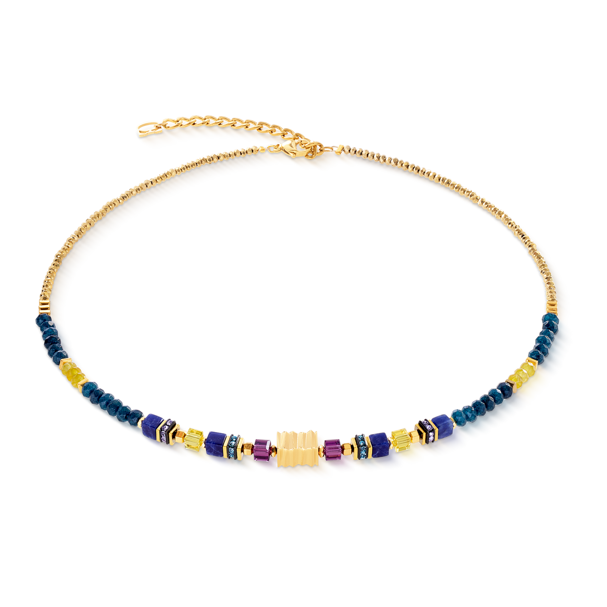 Necklace Wave Precious Flow gold-energy