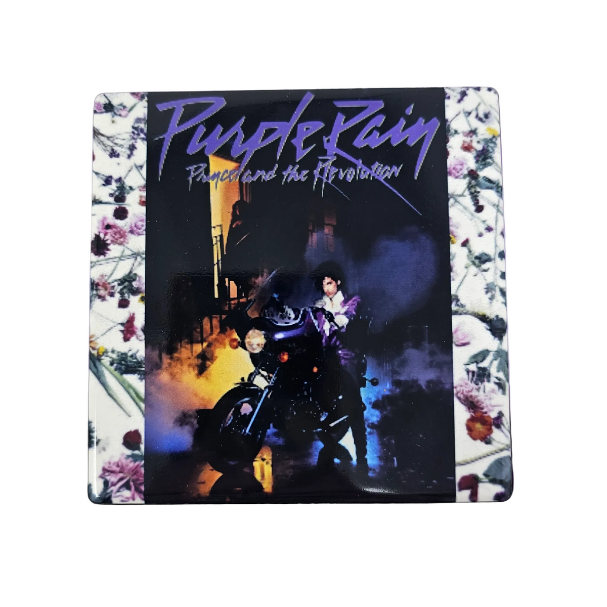 Album Inspired Ceramic Coaster - Purple Style