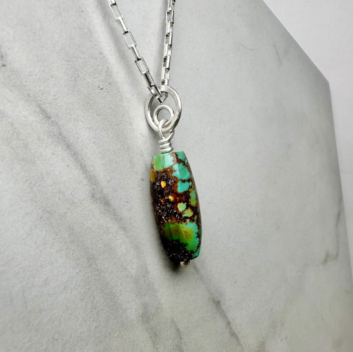 Turquoise Pendulum Necklace