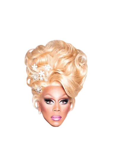 RuPaul's Drag Race Celebrity Head Vinyl Sticker