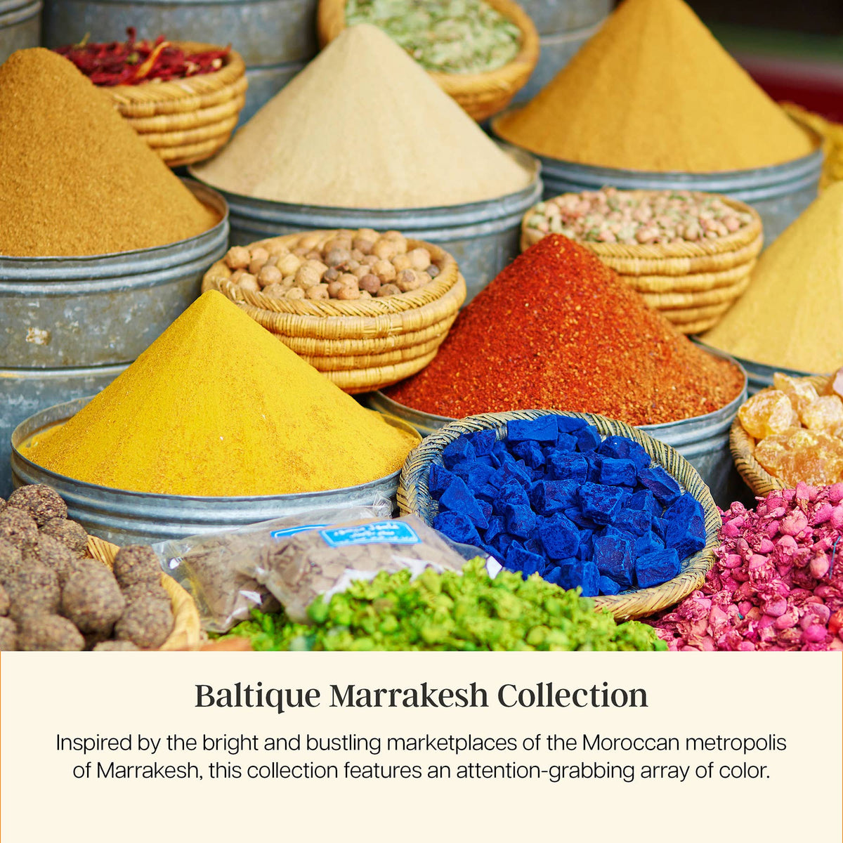 Baltique® Marrakesh Colorful Wooden 2-in-1 Measuring Spoon